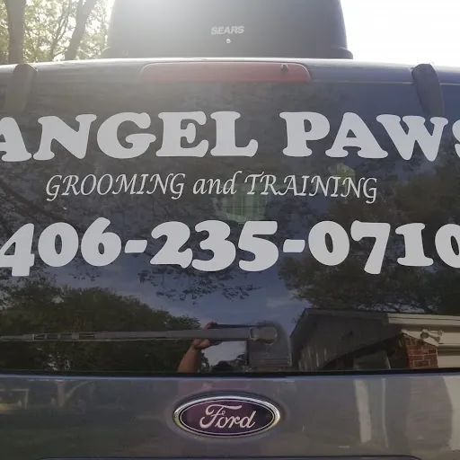 Angel Paws Mobile Grooming — business logo from Google