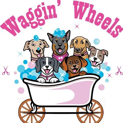 Waggin' Wheels mobile pet grooming — business logo from Google