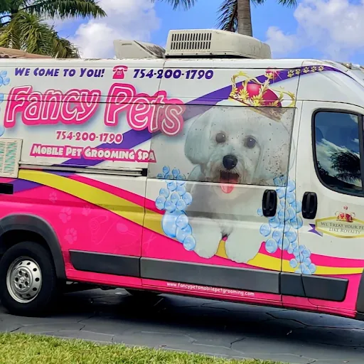 Fancy Pets Mobile Pet Grooming - Weston — business logo from Google