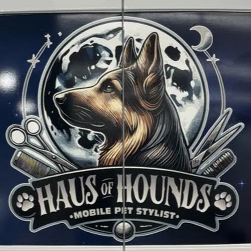 Haus of Hounds mobile pet stylists — business logo from Google