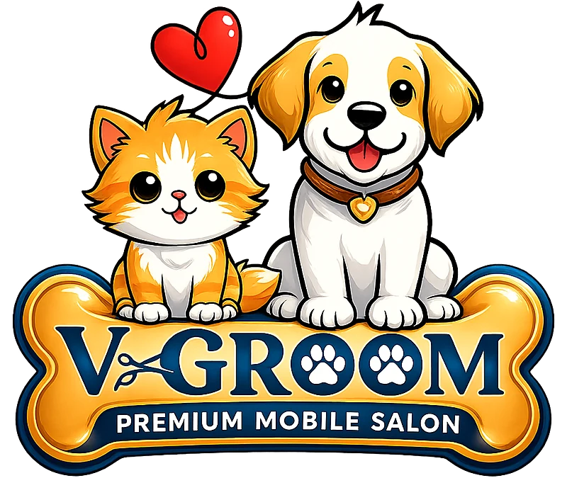 V-GROOM MOBILE PET GROOMING — business logo from Google