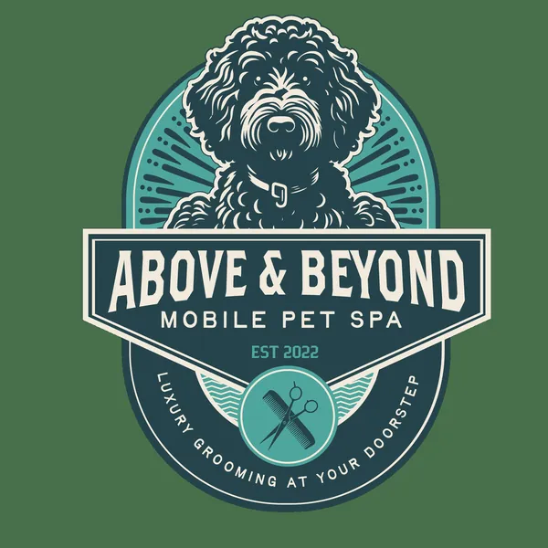 Above & Beyond Mobile Pet Spa — business logo from their website