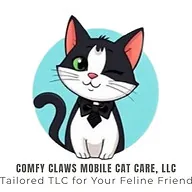 Comfy Claws Mobile Cat Care, LLC — business logo from their website