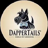 DapperTails Mobile Pet Grooming of Central Chicago — business logo from their website