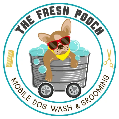 The Fresh Pooch - Mobile Dog Grooming — business logo from their website