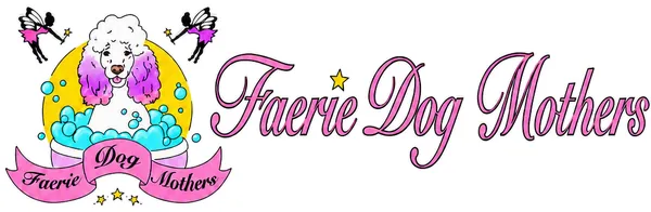 Faerie Dog Mothers mobile dog grooming — photo from their website