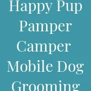 Happy Pup Pamper Camper Mobile Dog Groomin & Salon — business logo from their website