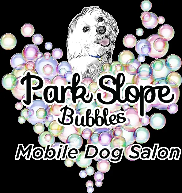 Park Slope Bubbles Mobile Dog Salon — business logo from their website