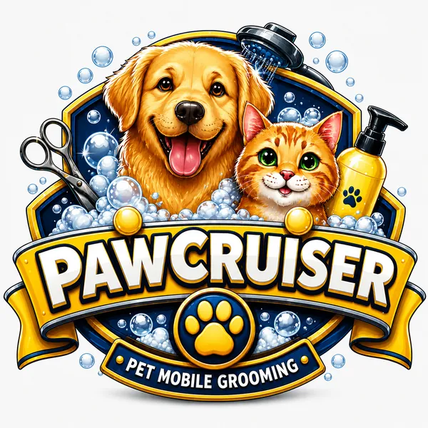 Paw Cruiser Mobile Pet Grooming — business logo from their website