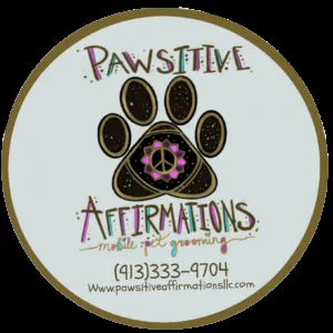 Pawsitive Affirmations Mobile Pet Spa — business logo from their website
