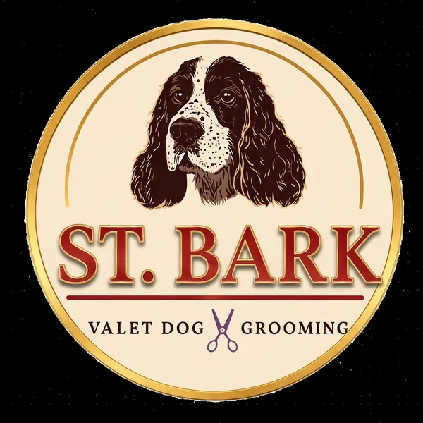St. Bark - Valet Dog Grooming - Mobile Service — business logo from their website