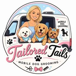 Tailored Tails Mobile Dog Grooming — business logo from their website