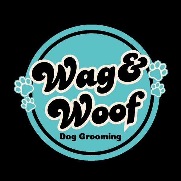 Wag & Woof Mobile Dog Grooming — business logo from their website